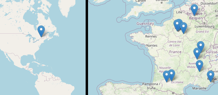 carte des ludothèques LOGILUDO